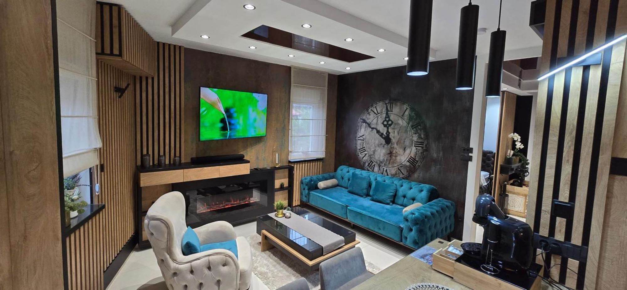 Design Apartment Platinium Spa Lux 5 Star "Havana" Completely Private Wellness & Spa Free Included Sauna & Jacuzzi & Salt Wall & Fire Place & 3D Ceilings & Business Wifi & Netflix & Keyless Code Entry & Full Smart App & Secure 2 Parking Place Чуприя Экстерьер фото